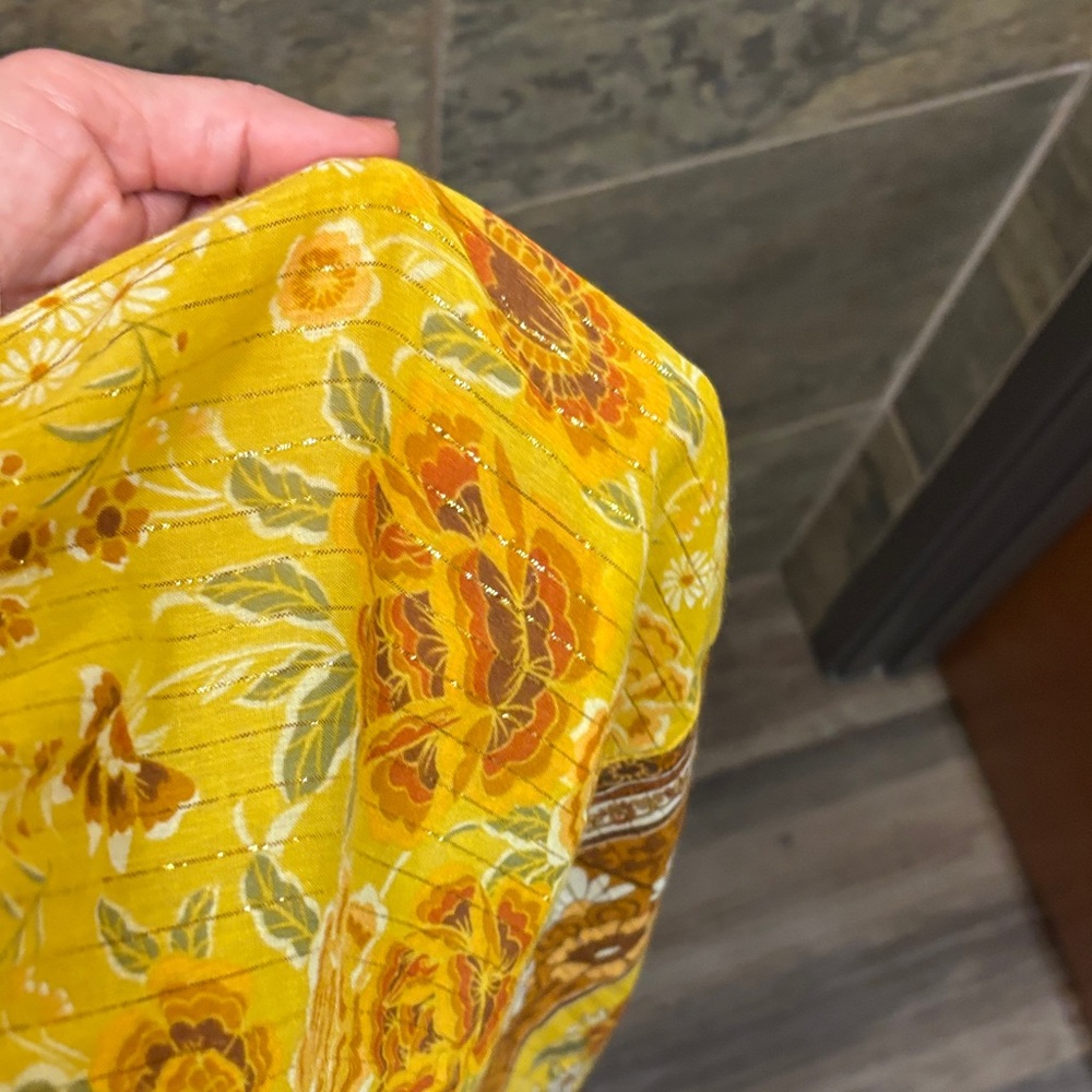 Spell Yellow Floral Art Print - Picture 6 of 6